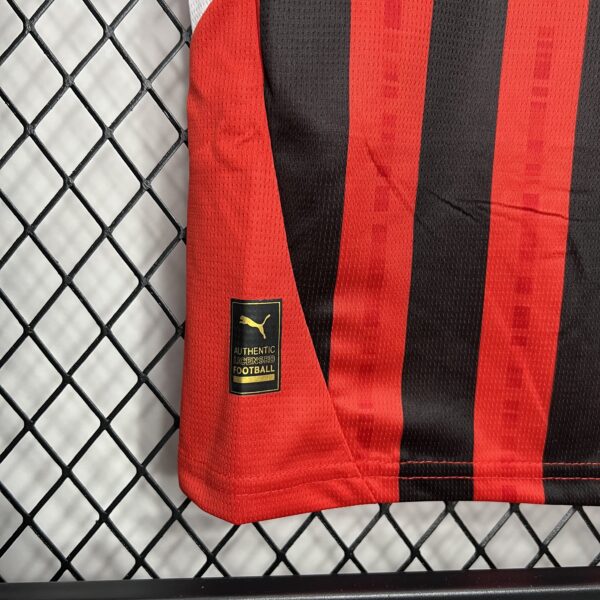 2024/25 AC Milan Home Soccer Jersey Kid Kit - Image 7
