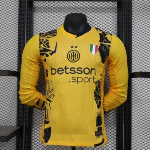 2024/25 AC Milan Second Away Soccer Jersey Player Version Long Sleeves
