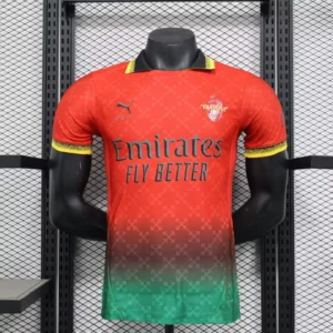 2024/25 AC Milan Player Eersion Soccer Jersey Special Edition Pink Player Version Red