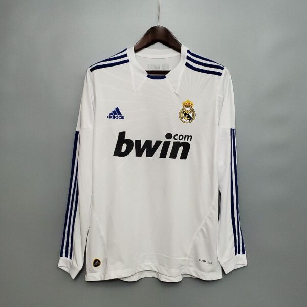 Retro Real Madrid 10/11 Long sleeve home
