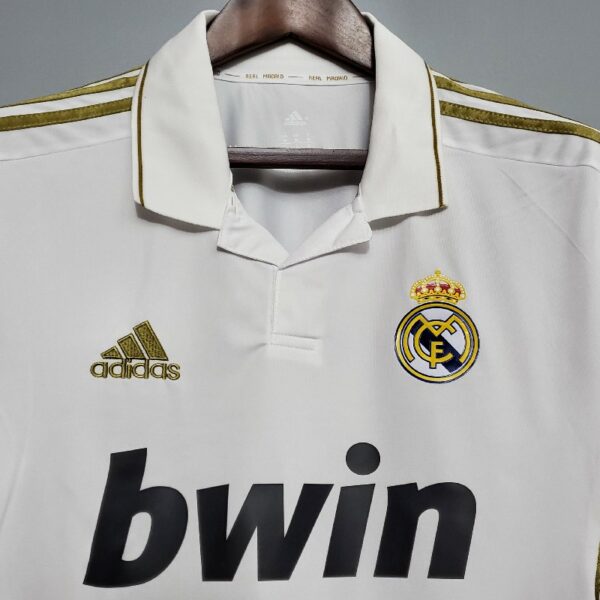 Retro Real Madrid 11/12 Long sleeve home - Image 2