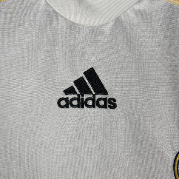 Retro Real Madrid 09/10 Long Sleeve Home - Image 6