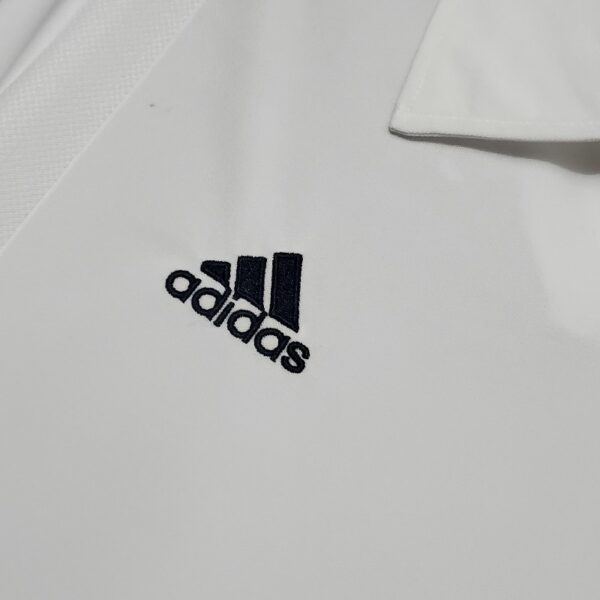 Retro long-sleeved 2002 Real Madrid home - Image 6