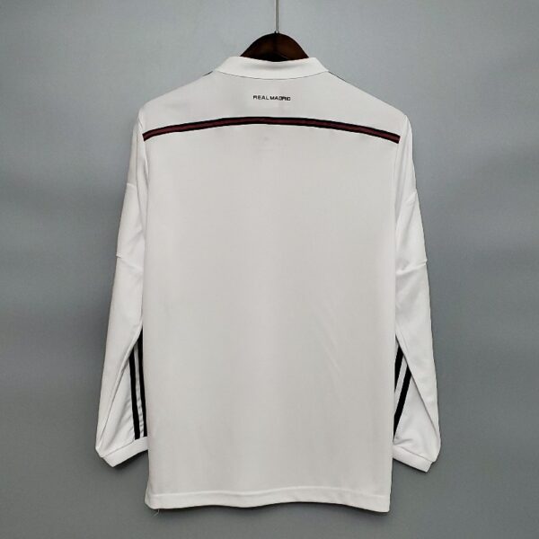 Retro Long Sleeve Real Madrid 14/15 home - Image 8