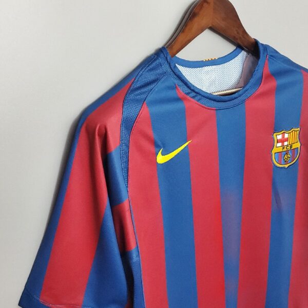 Retro Barcelona 2006 UEFA Champions League Home - Image 6