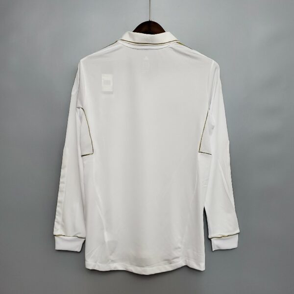 Retro Real Madrid 11/12 Long sleeve home - Image 8