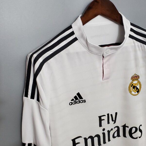 Retro Long Sleeve Real Madrid 14/15 home - Image 6