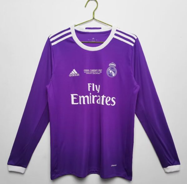 Retro long sleeve Real Madrid 16/17 away