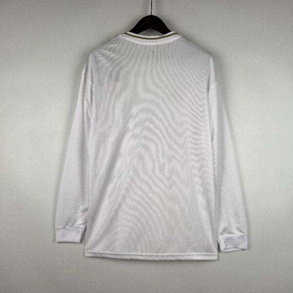 Retro Real Madrid 19/20 Long Sleeve Home - Image 3