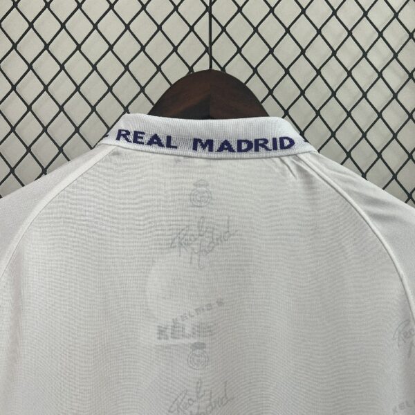 Retro long sleeve Real Madrid 94/96 home - Image 6