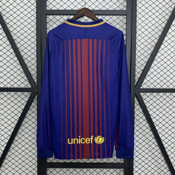 Retro Barcelona 17/18 Home - Image 3