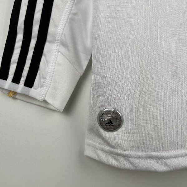 Retro Real Madrid 09/10 Long Sleeve Home - Image 3