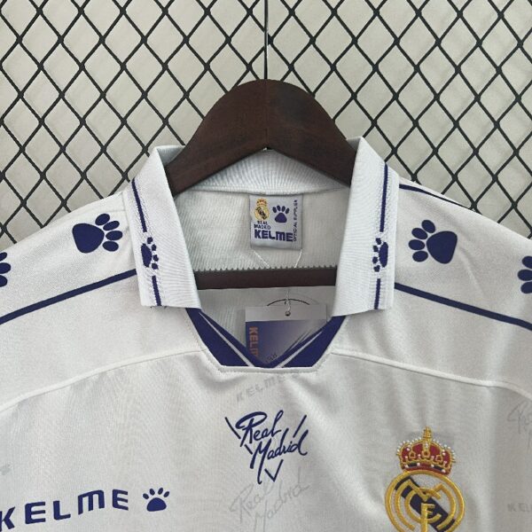 Retro long sleeve Real Madrid 94/96 home - Image 2