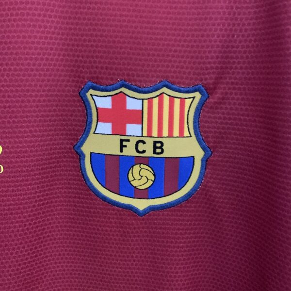 Retro long sleeves Barcelona 08/09 Champions League home - Image 4