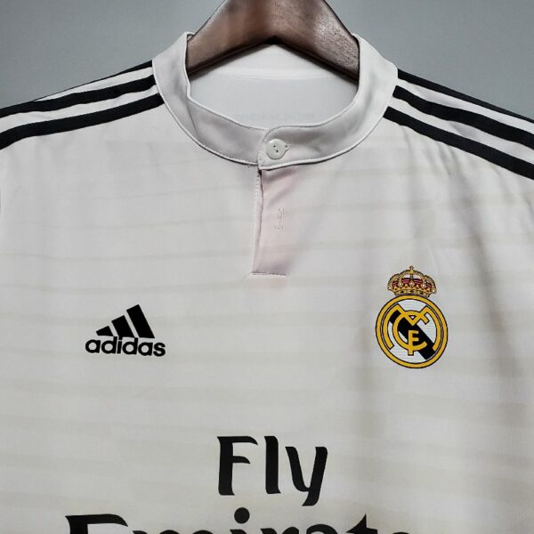 Retro Long Sleeve Real Madrid 14/15 home - Image 2