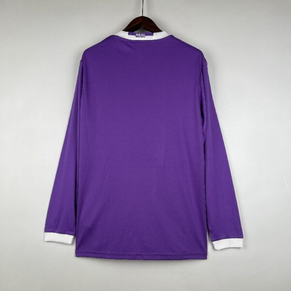 Retro long sleeve Real Madrid 16/17 away - Image 4