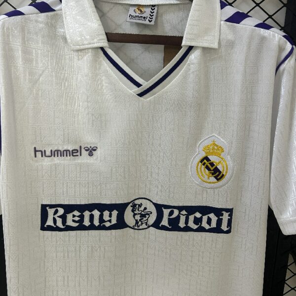 Retro Real Madrid 89/90 Home - Image 2