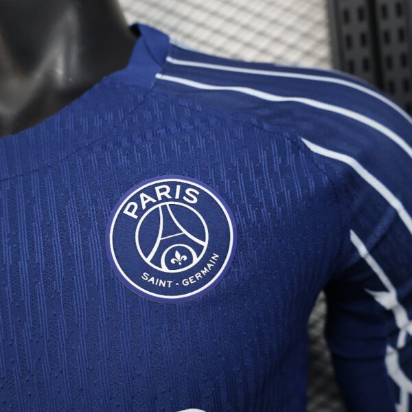 2024/25 Player PSG 4th Away Long Sleeve Soccer Jersey - Image 2