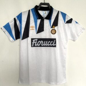Inter Milan 1992-93 away Retro Soccer Jersey
