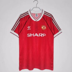 Manchester United 1991/92 home Retro Soccer Jersey