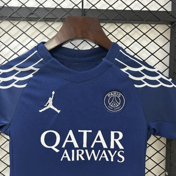 Kids 2024/25 PSG fourth away Soccer Jersey - Image 2