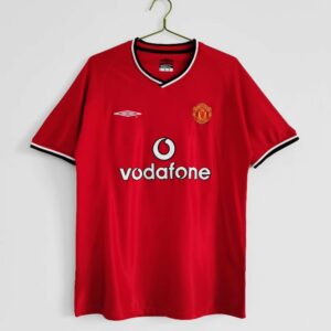 Manchester United 2000/02 home Retro Soccer Jersey
