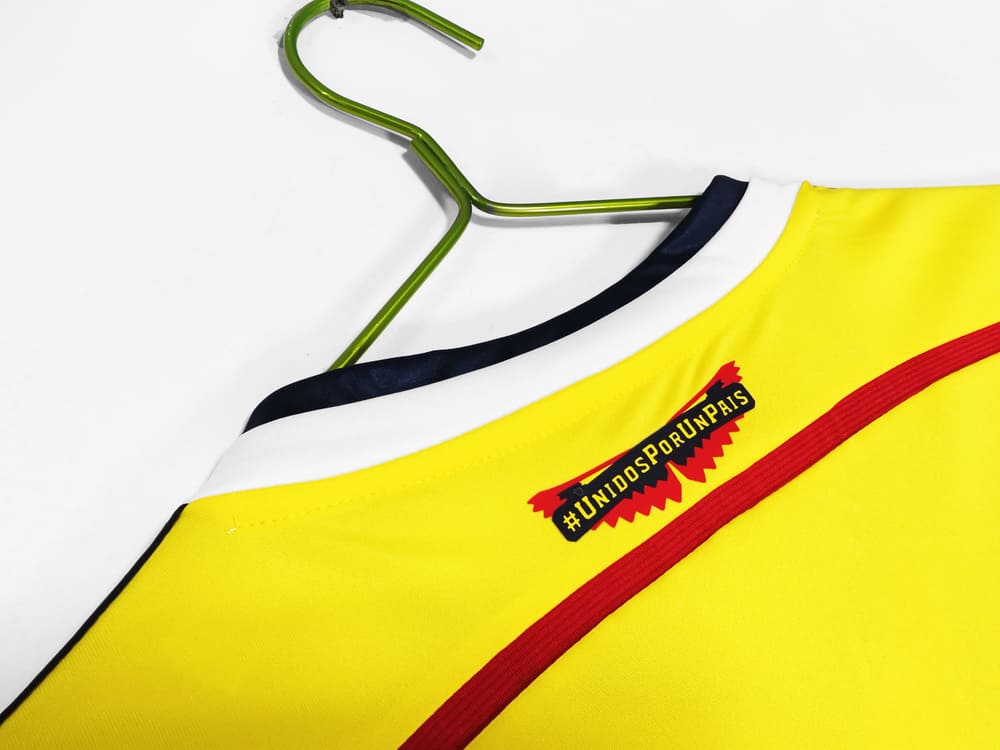 2014 Colombia Home Retro Jersey - Image 3