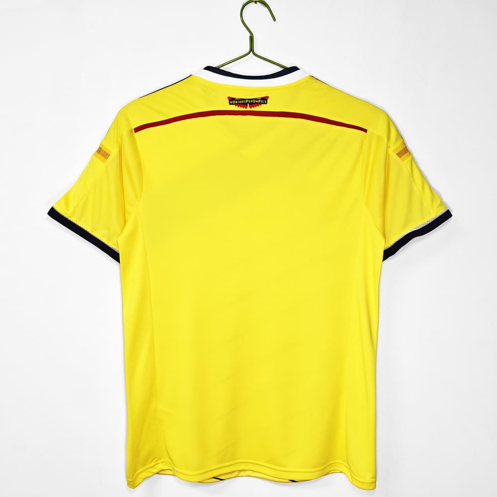 2014 Colombia Home Retro Jersey - Image 2