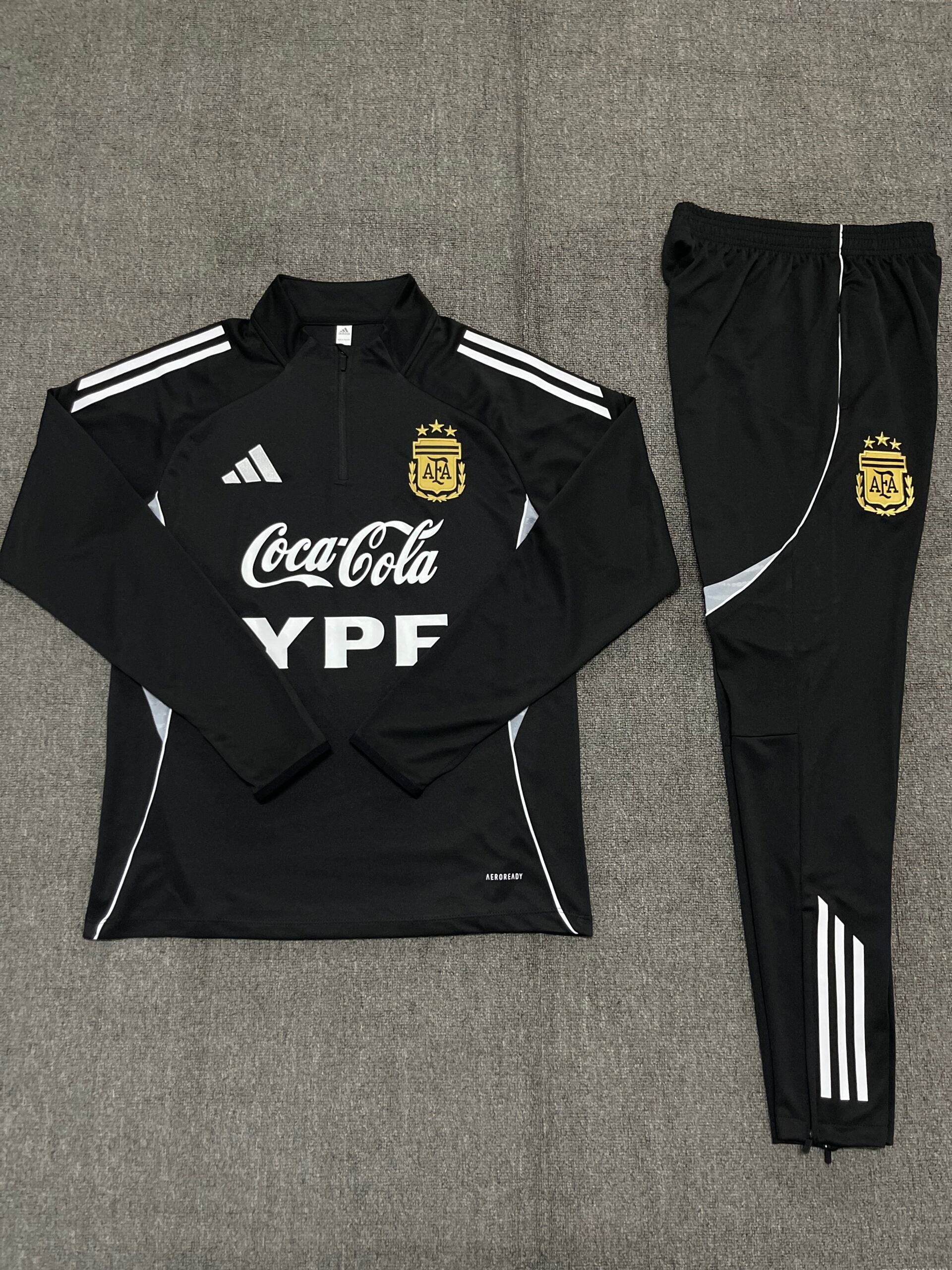 Argentina Black Training Suit 25-26