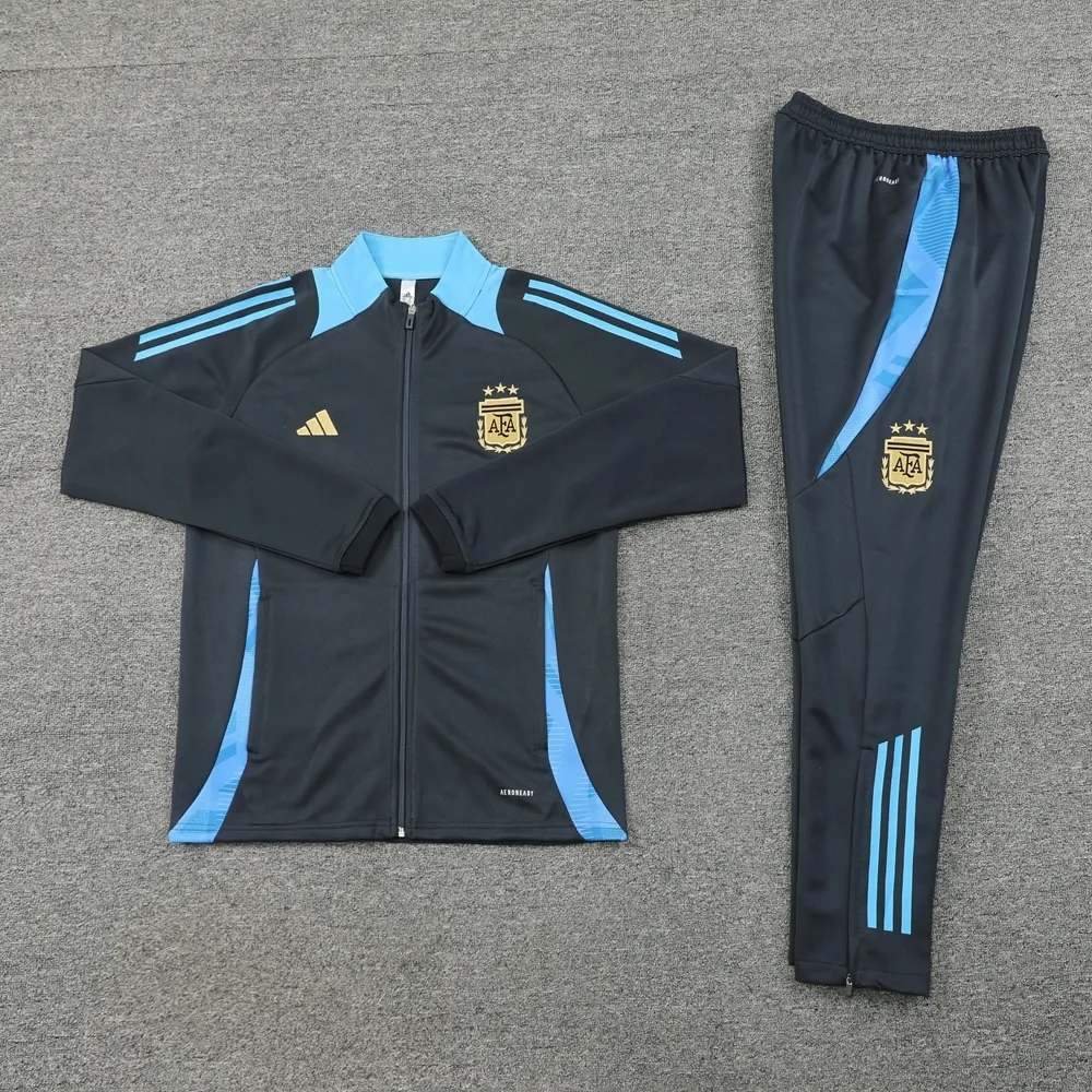 2024 Argentina Gray Jacket Tracksuit - Image 6