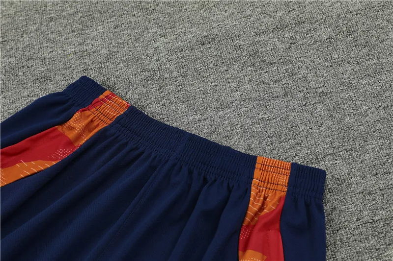 2024 Spain Blue Short Sleeve Training Suit - Image 4