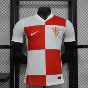 2024 Croatia Home Player Jersey
