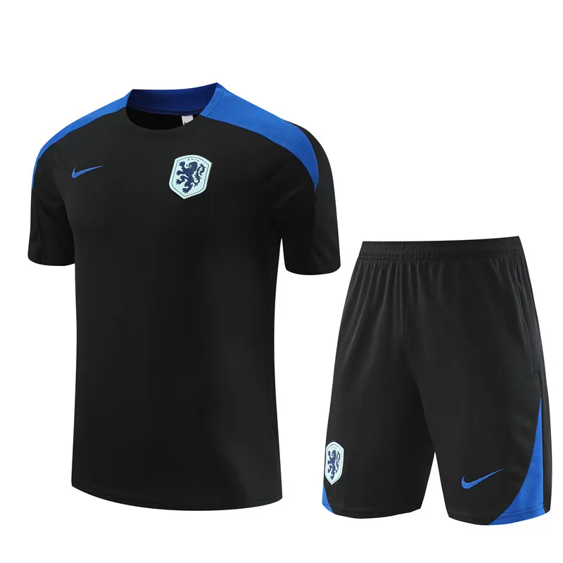 2024 Netherlands Short Sleeve Training Suit