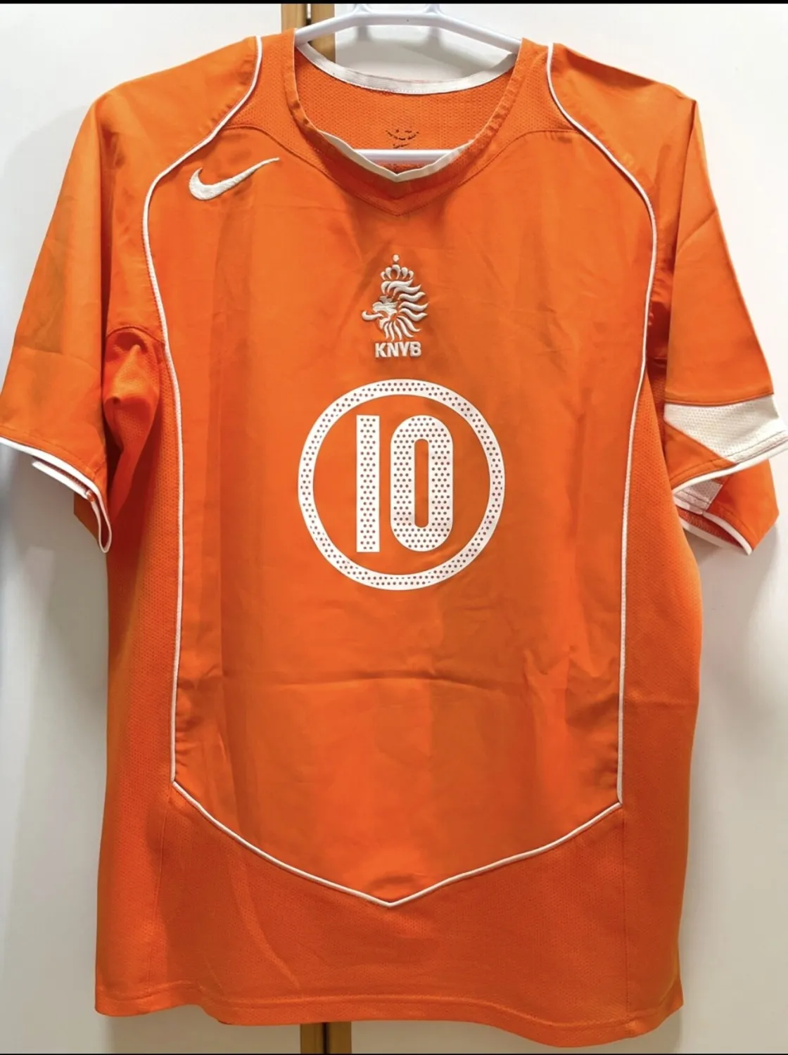 2004 Netherlands Home Retro Jersey