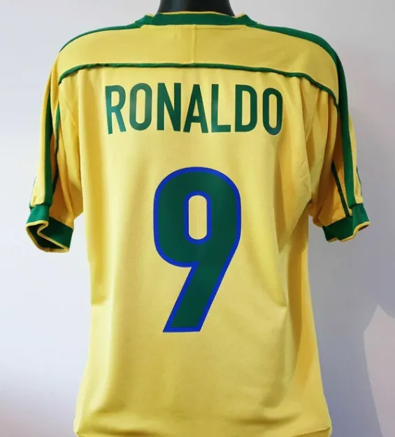 1998 Brazil Home Retro Jersey - Image 5