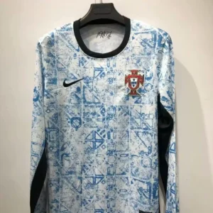 2024 Portugal Away Long Sleeve Fans Jersey